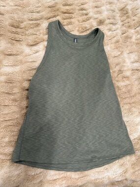 Vuori Olive Green Racerback Tank